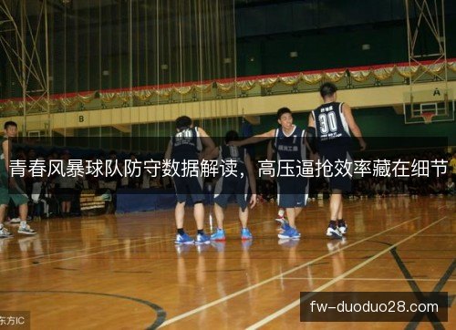青春风暴球队防守数据解读，高压逼抢效率藏在细节